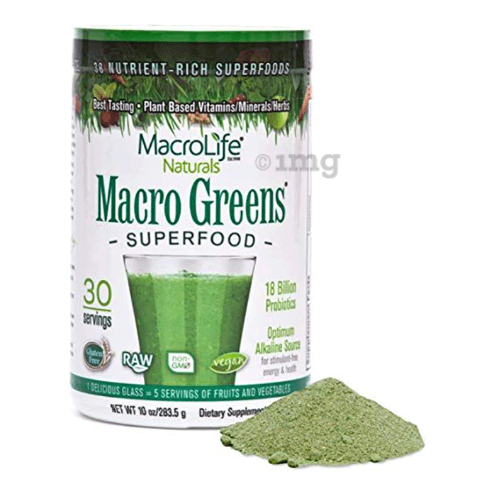 Macrolife Naturals Macro Greens Powder