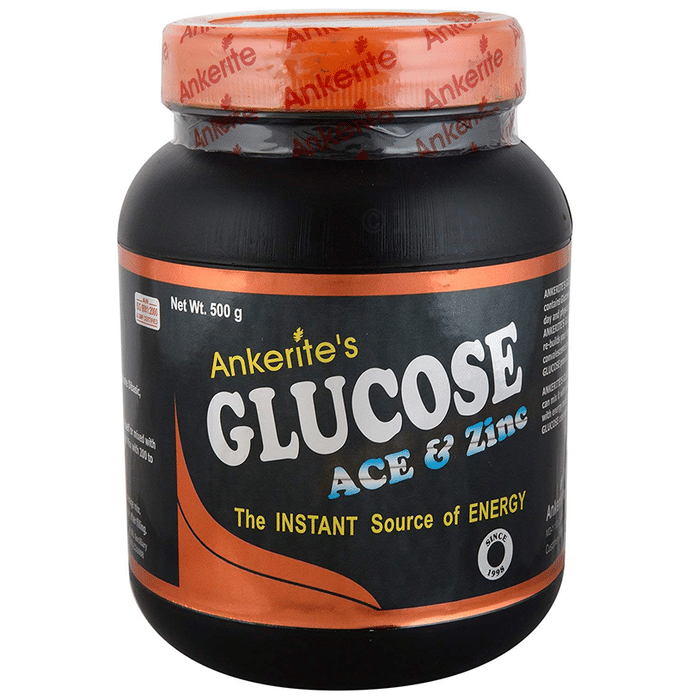 Ankerite Glucose Ace & Zinc Energy Drink Orange