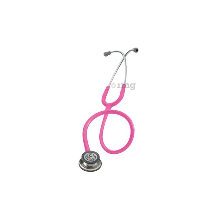 3M Littmann Classic III Stethoscope, Rose Pink Tube, 27 inch, 5639