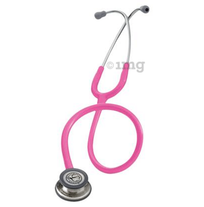 3M Littmann Classic III Stethoscope, Rose Pink Tube, 27 inch, 5639