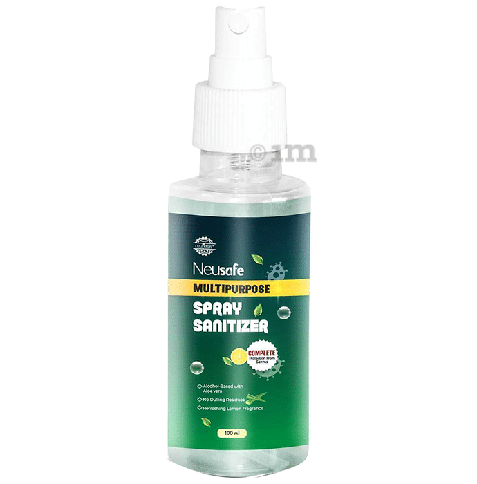 Neusafe Lemon Fragrance Multipurpose Spray Sanitizer