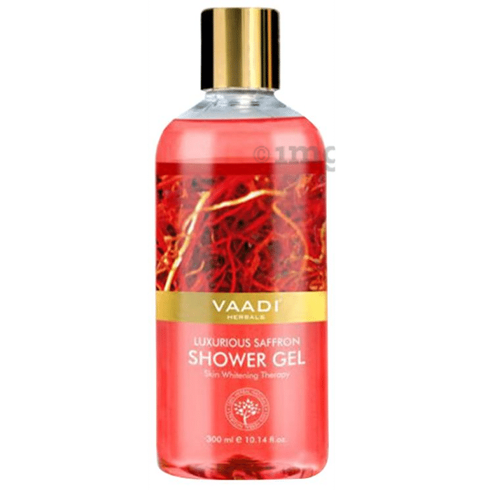 Vaadi Herbals Value Pack of Luxurious Saffron Shower Gel