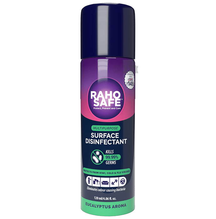 Raho Safe Multipurpose Surface Disinfectant Spray Eucalyptus