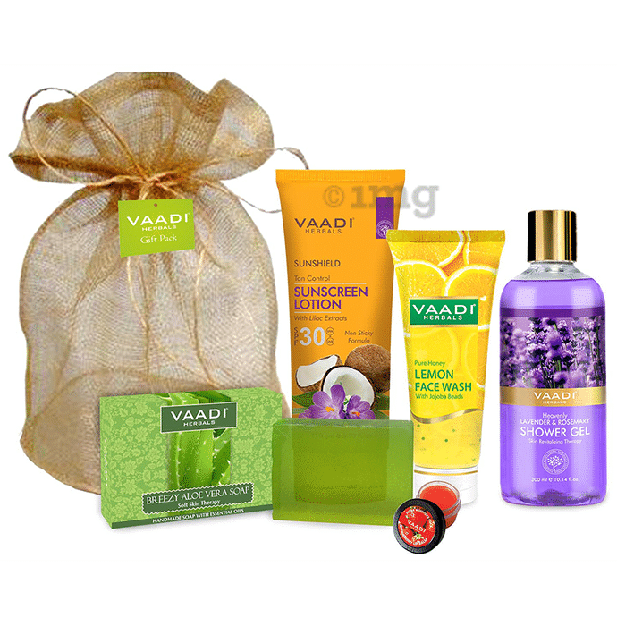 Vaadi Herbals All Purpose Complete Skin Care Travel Kit