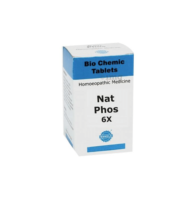 Bahola Nat Phos Biochemic Tablet 6X