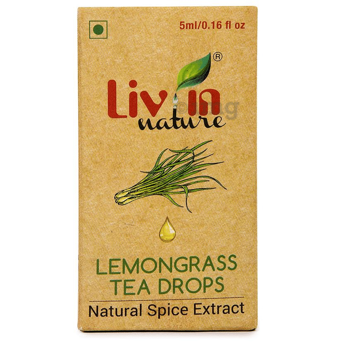 Liv In Nature Lemongrass Tea Drop