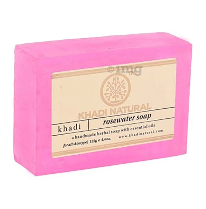 Khadi Naturals Ayurvedic Rosewater Soap