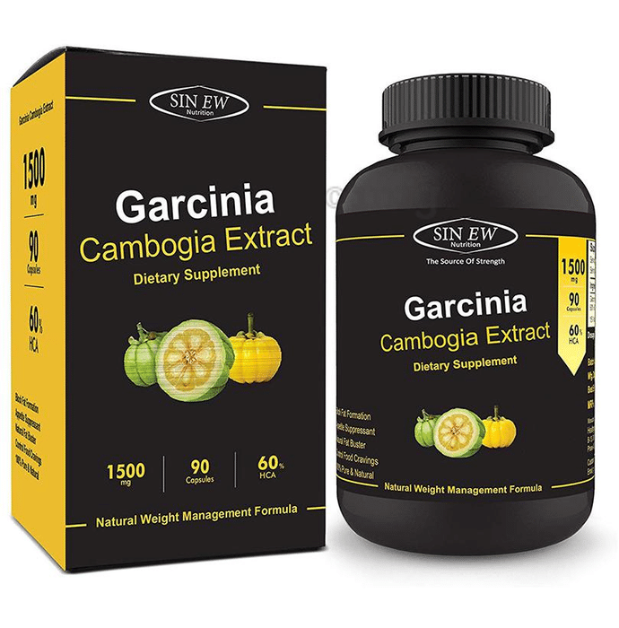 Sinew Nutrition Garcinia Cambogia Extract 1500mg Capsule