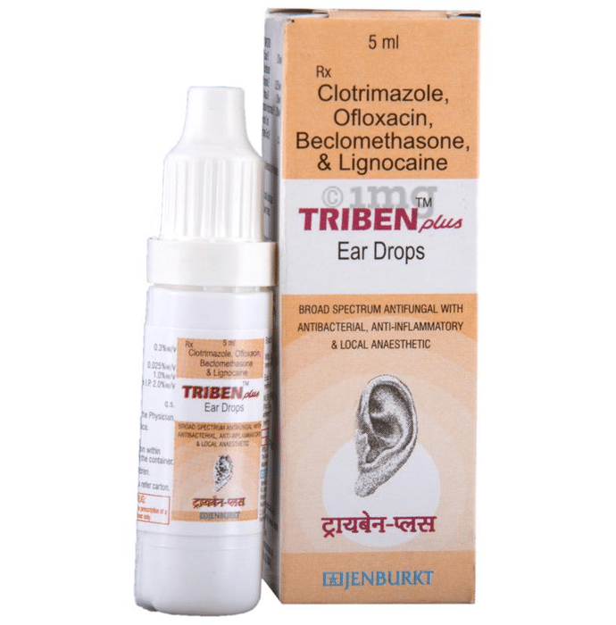 Triben Plus Ear Drop