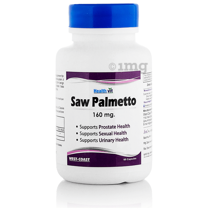 HealthVit Saw Palmetto 160mg Capsule