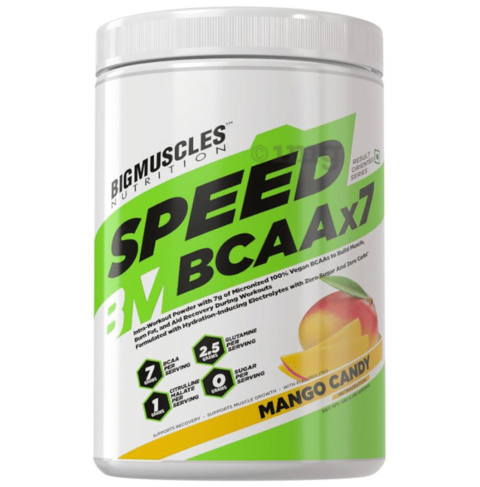 Big  Muscles Nutrition Speed BCAAx7 Mango Candy