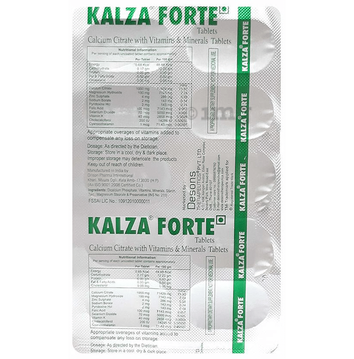Kalza Forte Tablet
