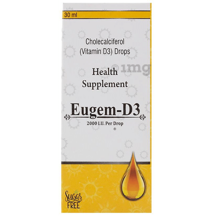 Eugem-D3 Oral Drops Sugar Free
