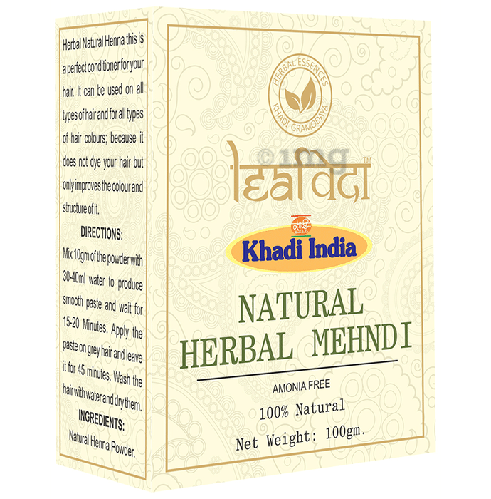Khadi Leafveda Natural Herbal Mehndi (Amonia Free)