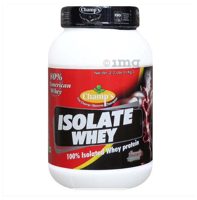 Champ's Isolate Whey Protein Powder Chocolate Brownie