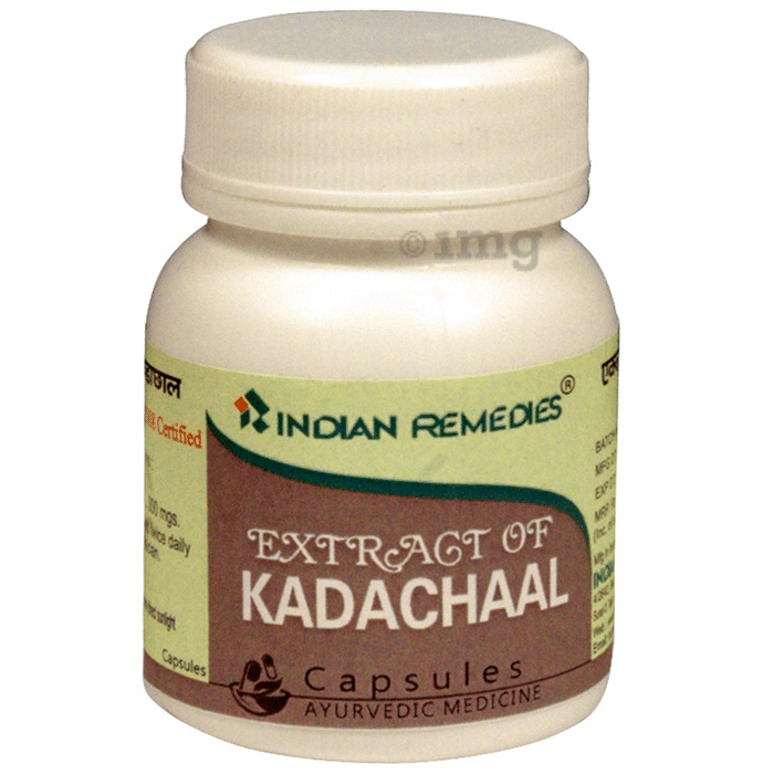 Indian Remedies Extract of Kadachaal Capsule