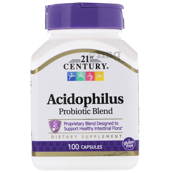 21st Century Acidophilus, High-Potency Capsule