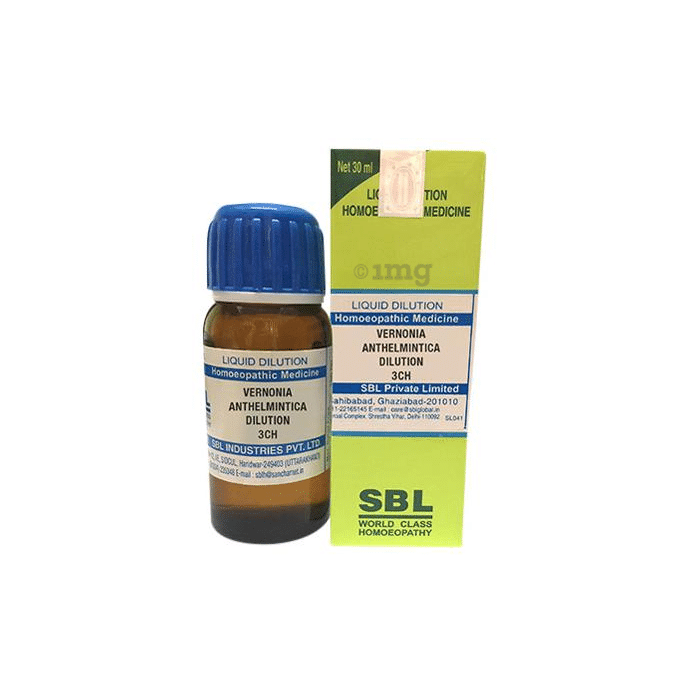 SBL Vernonia Anthelmintica Dilution 3 CH