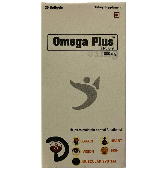 Omega Plus 1000mg Softgels