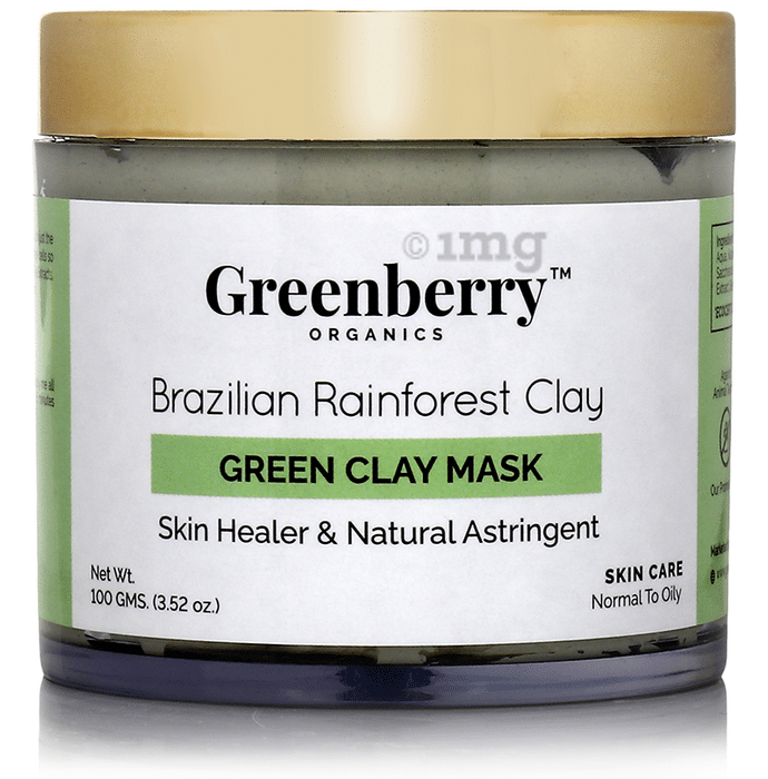 Greenberry Organics Green Clay Mask