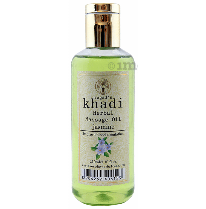 Vagad's Khadi Jasmine Herbal Massage Oil