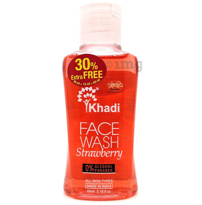 Khadi India Strawberry Face Wash