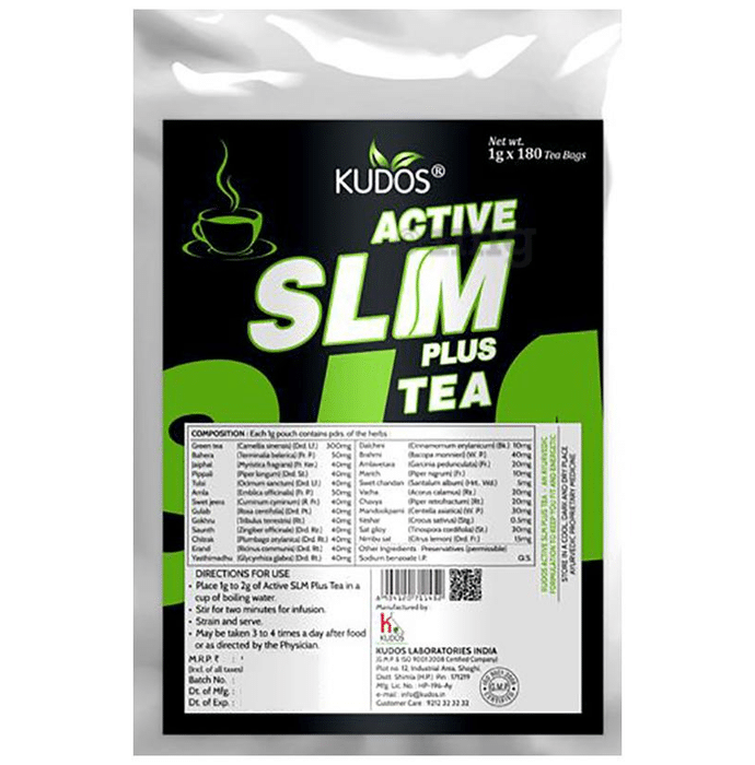 Kudos Slimming Kit (180 Tea Bags Each)