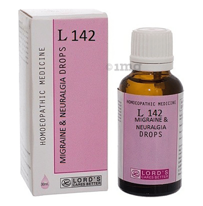 Lord's L 142 Migraine And Neuralgia Drop