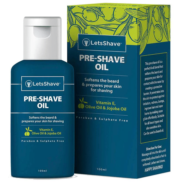 LetsShave Pre-Shave Oil