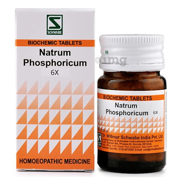 Dr Willmar Schwabe India Natrum Phosphoricum Biochemic Tablet 6X