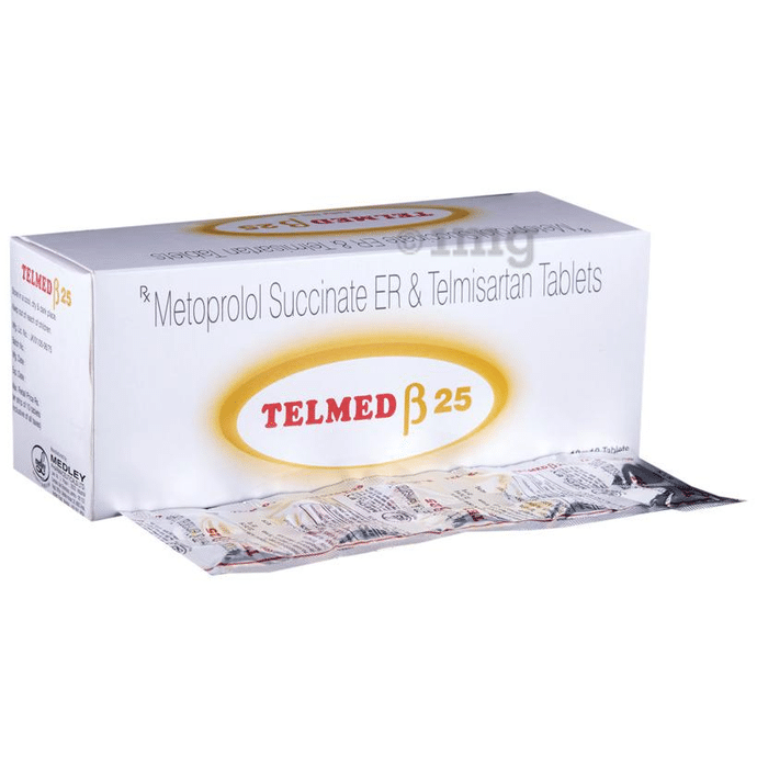Telmed Beta 25 Tablet ER