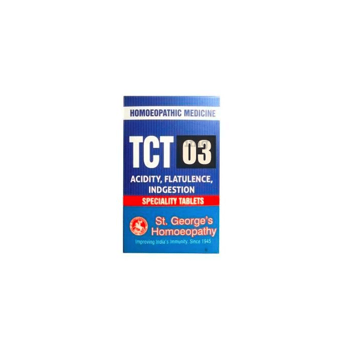 St. George’s TCT 03 Acidity Flatulence, Indigestion Tablet