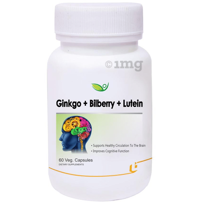 Biotrex Ginkgo + Bilberry + Lutein Veg Capsule