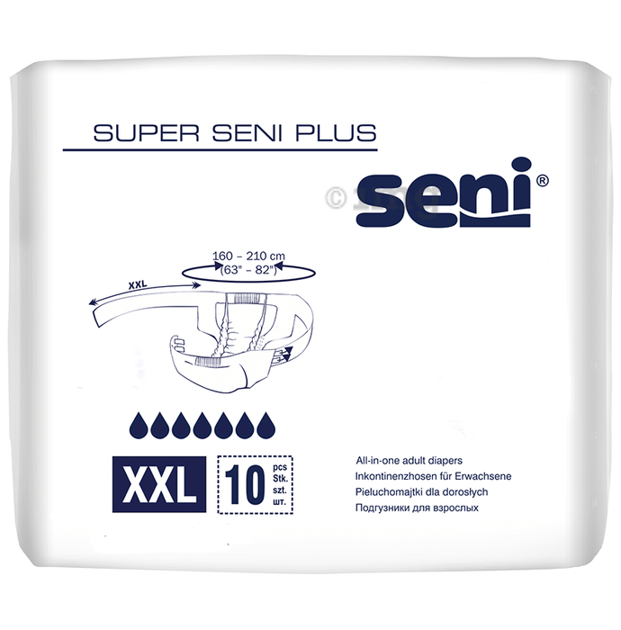 Super Seni Plus Unisex Adult Diaper XXL