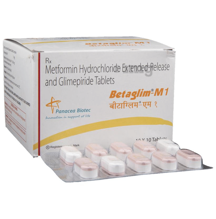 Betaglim-M 1 Tablet ER