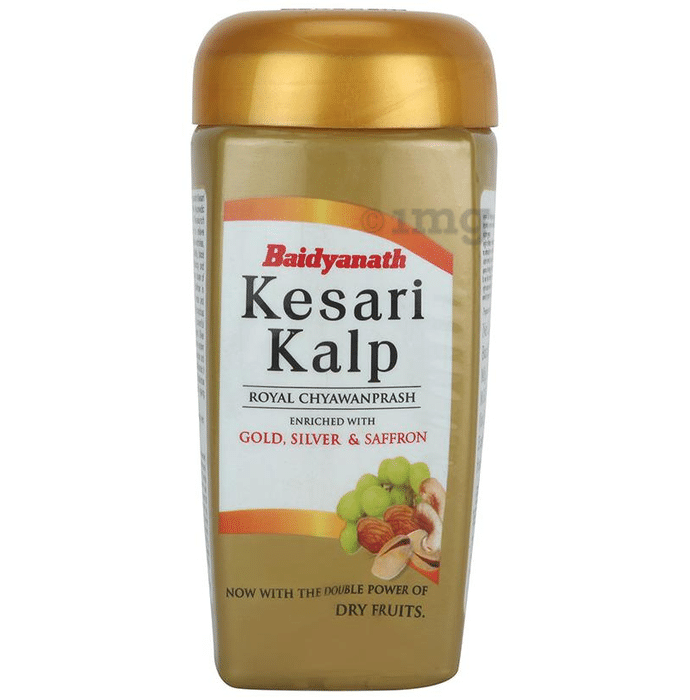 Baidyanath (Jhansi) Kesari Kalp Royal Chyawanprash Enriched with Gold, Silver & Saffron