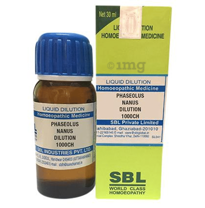 SBL Phaseolus Nanus Dilution 1000 CH