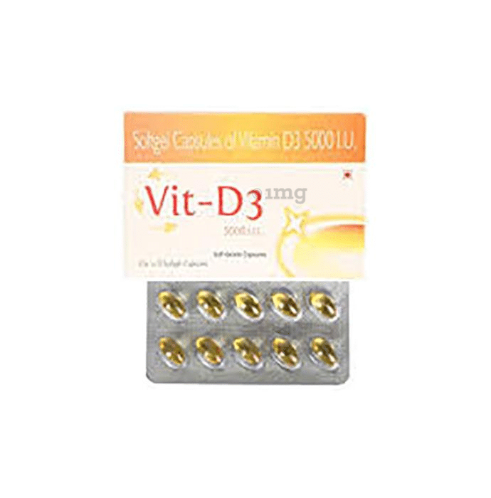VT-D3 Soft Gelatin Capsule