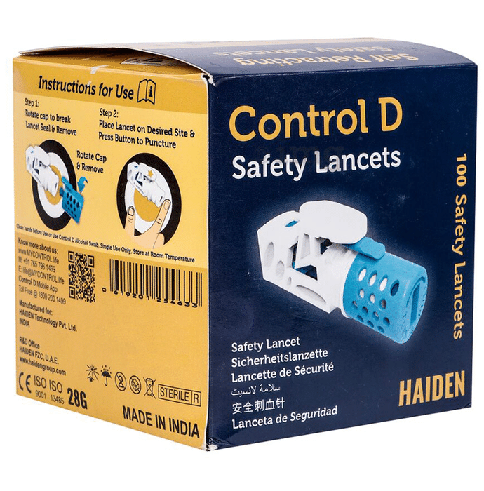 Control D Safety Lancets