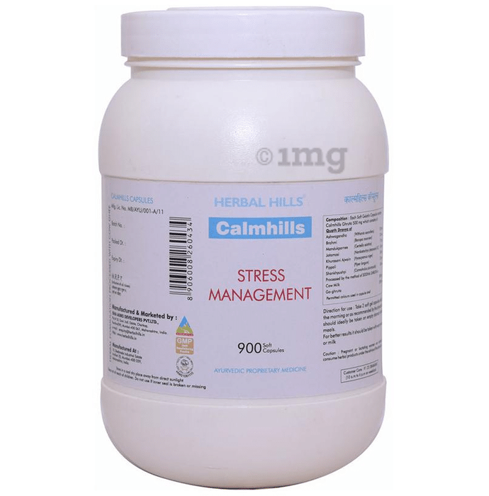 Herbal Hills Calmhills Stress Management Capsule Value Pack