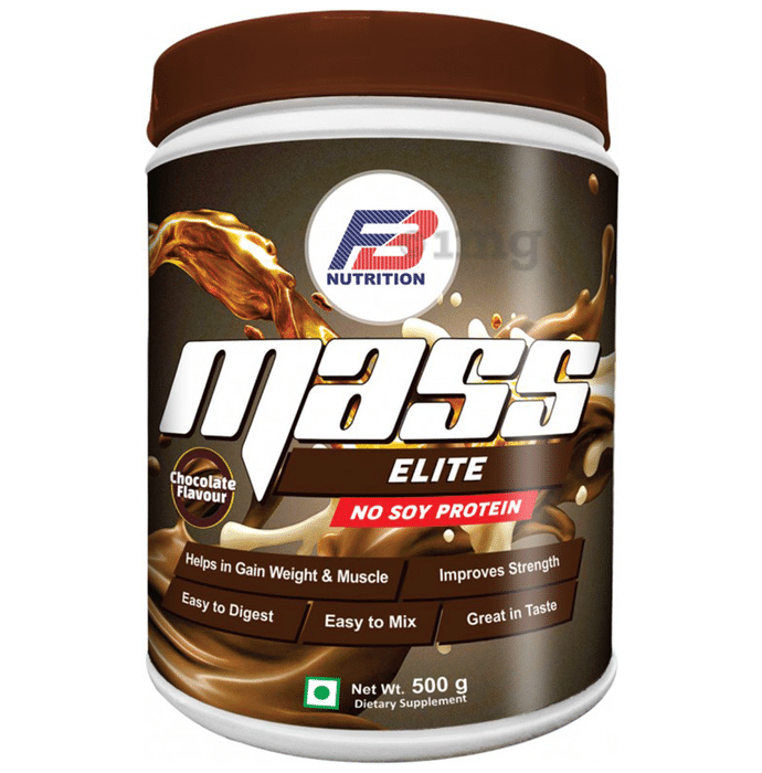 FB Nutrition Mass Elite Chocolate No Soy Protein