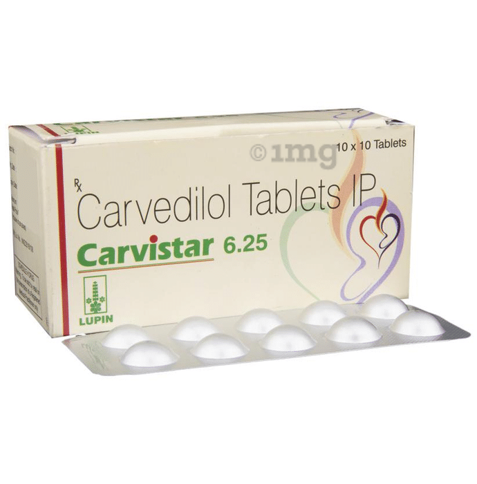 Carvistar 6.25 Tablet