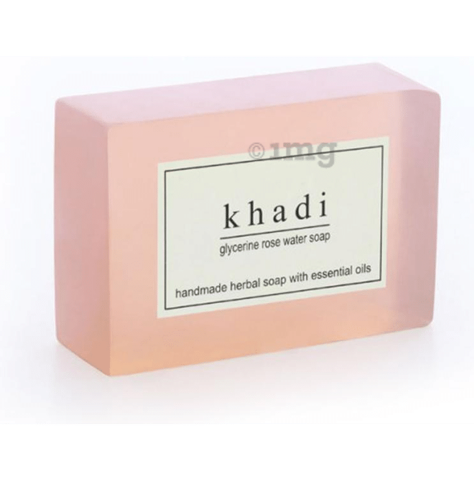 Khadi Herbal Rose Water Soap