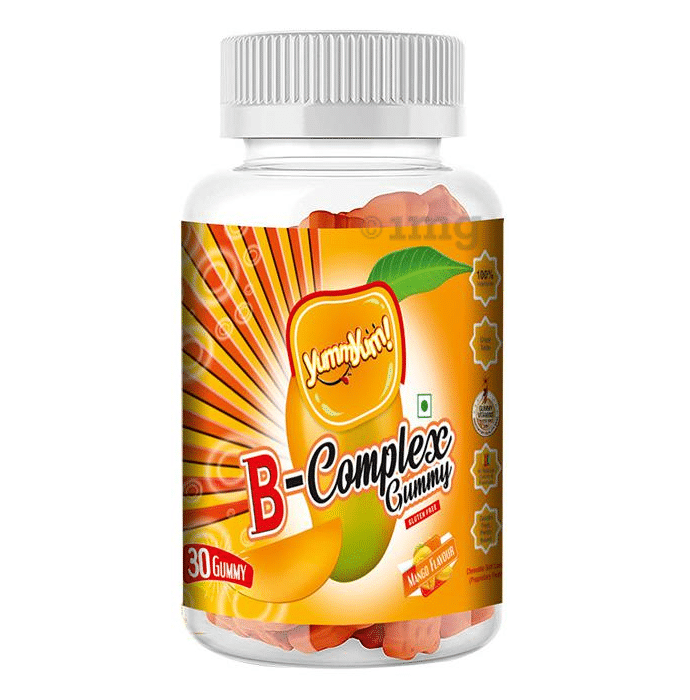 Yummyum B-Complex Gummy Mango Gluten Free