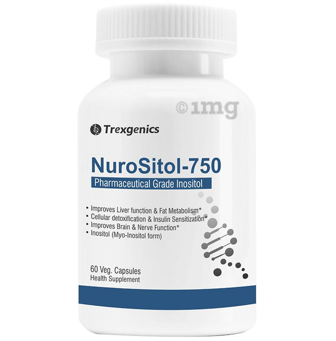 Trexgenics NuroSitol Inositol 750mg Veg Capsule