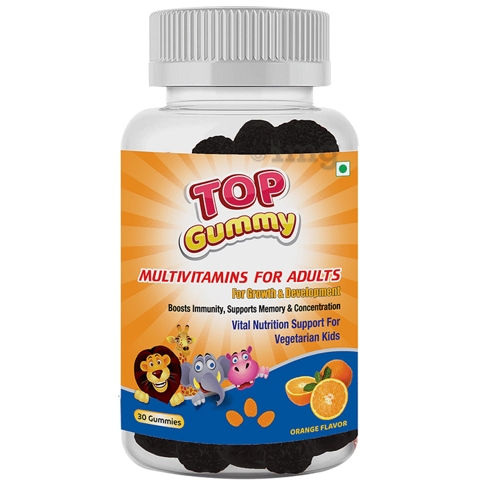 HealthVit Top Gummy Multivitamins for Adults Orange