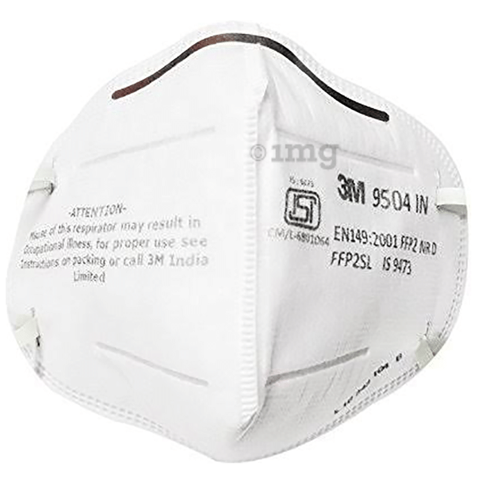 3M 9504 IN Particulare Respirator Mask White