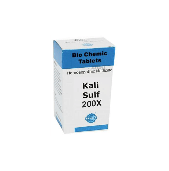 Bahola Kali Sulf Biochemic Tablet 200X