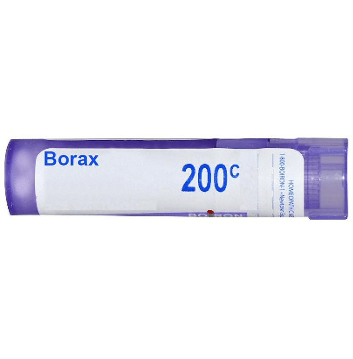 Boiron Borax Single Dose Approx 200 Microgranules 200 CH