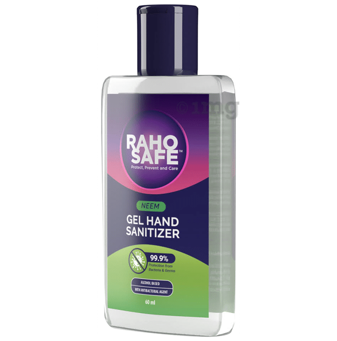 Raho Safe Neem Gel Hand Sanitizer